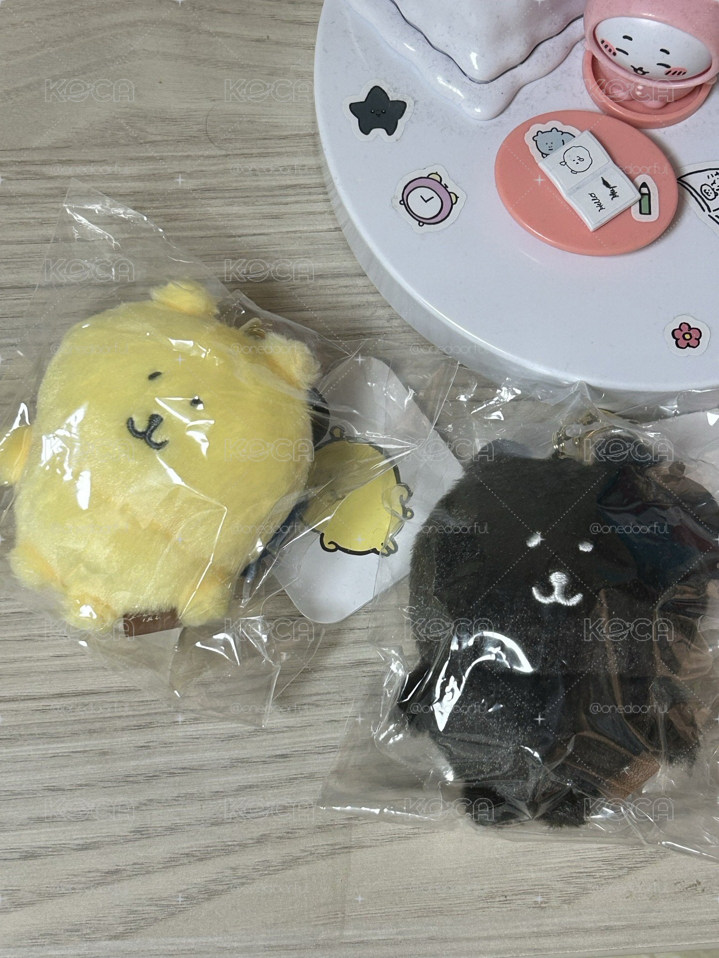 彩色熊吊娃