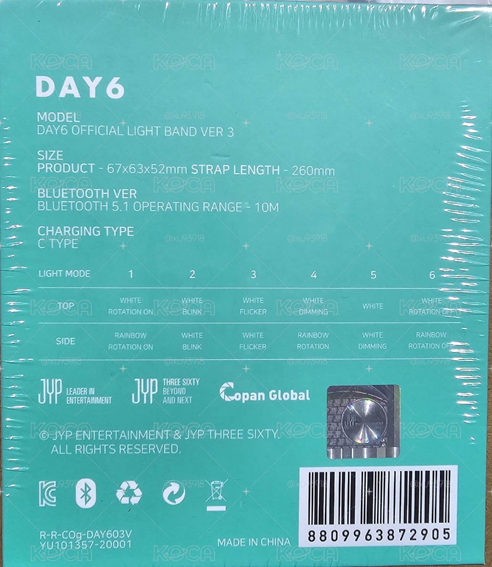 DAY6應援手燈
