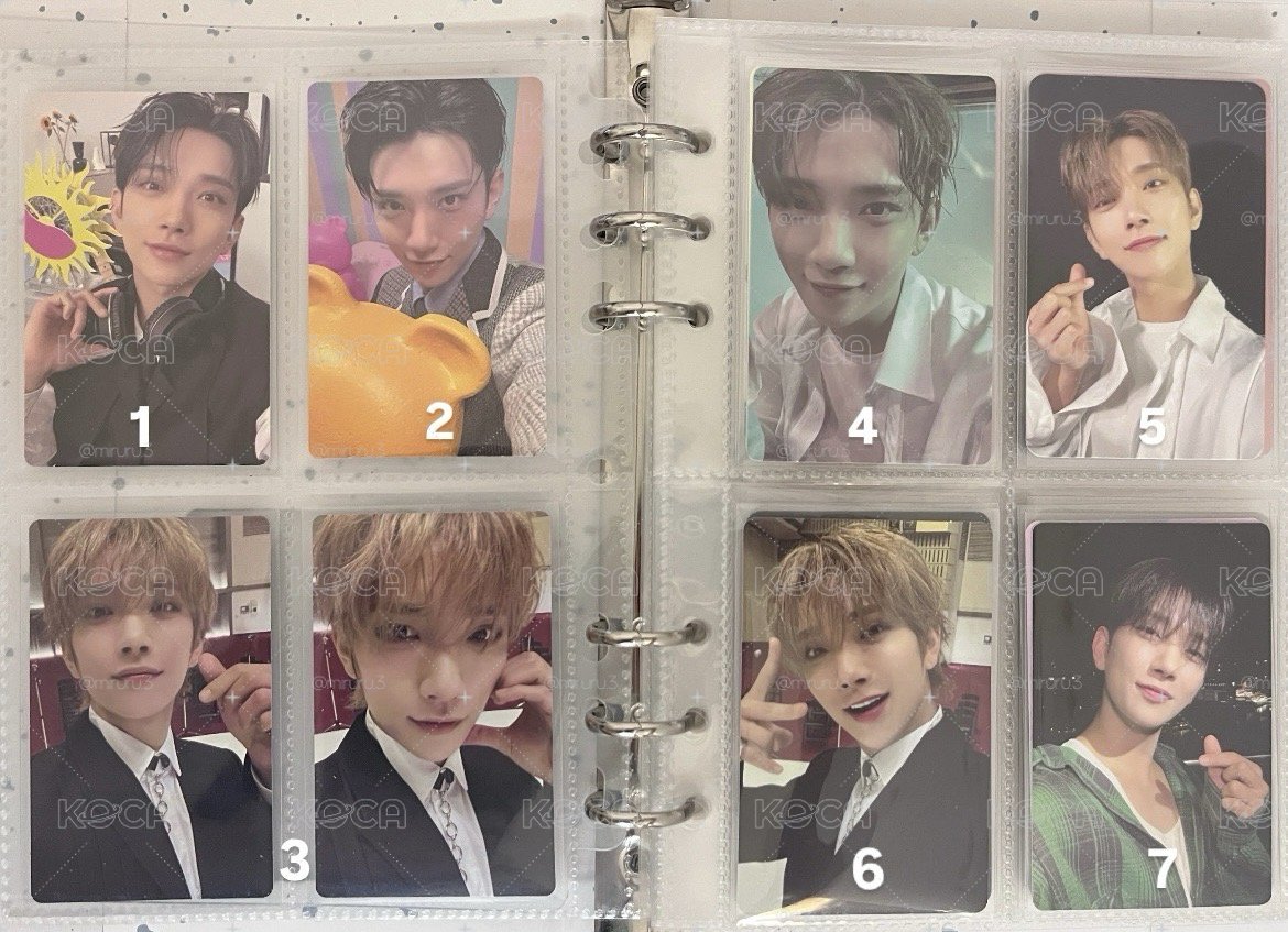 SEVENTEEN 知秀小卡