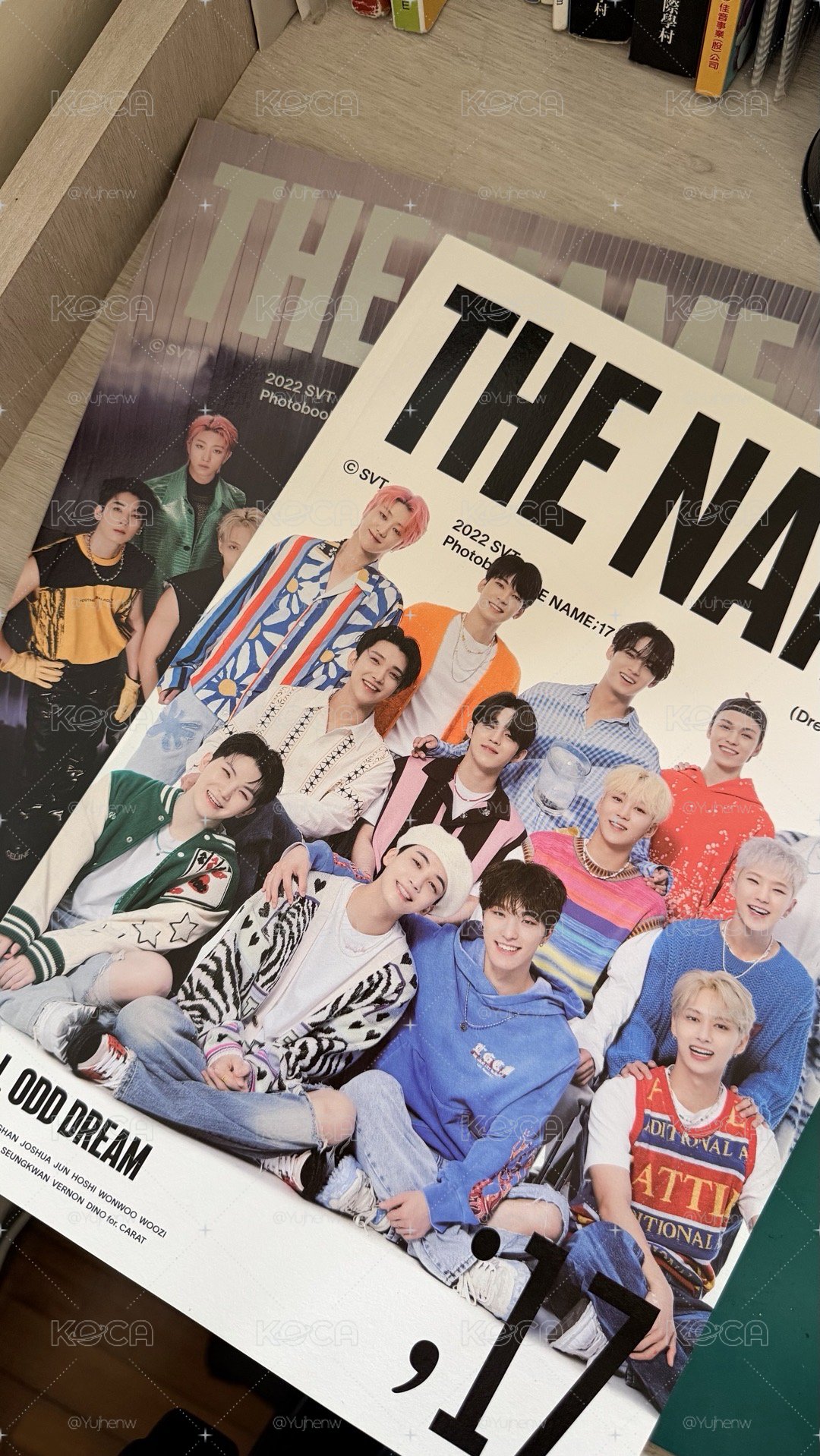 The name 雜誌*2 海報*2 