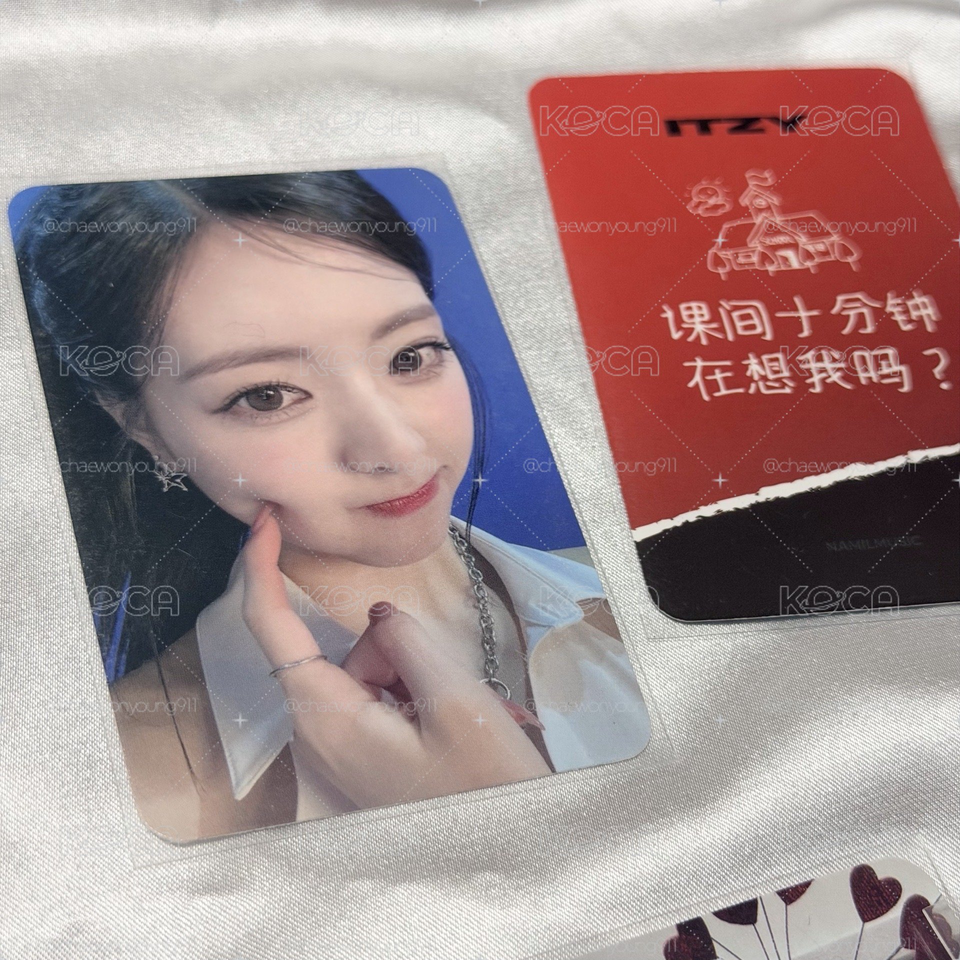 戳臉娜(可直出） 校服娜（中文卡背）