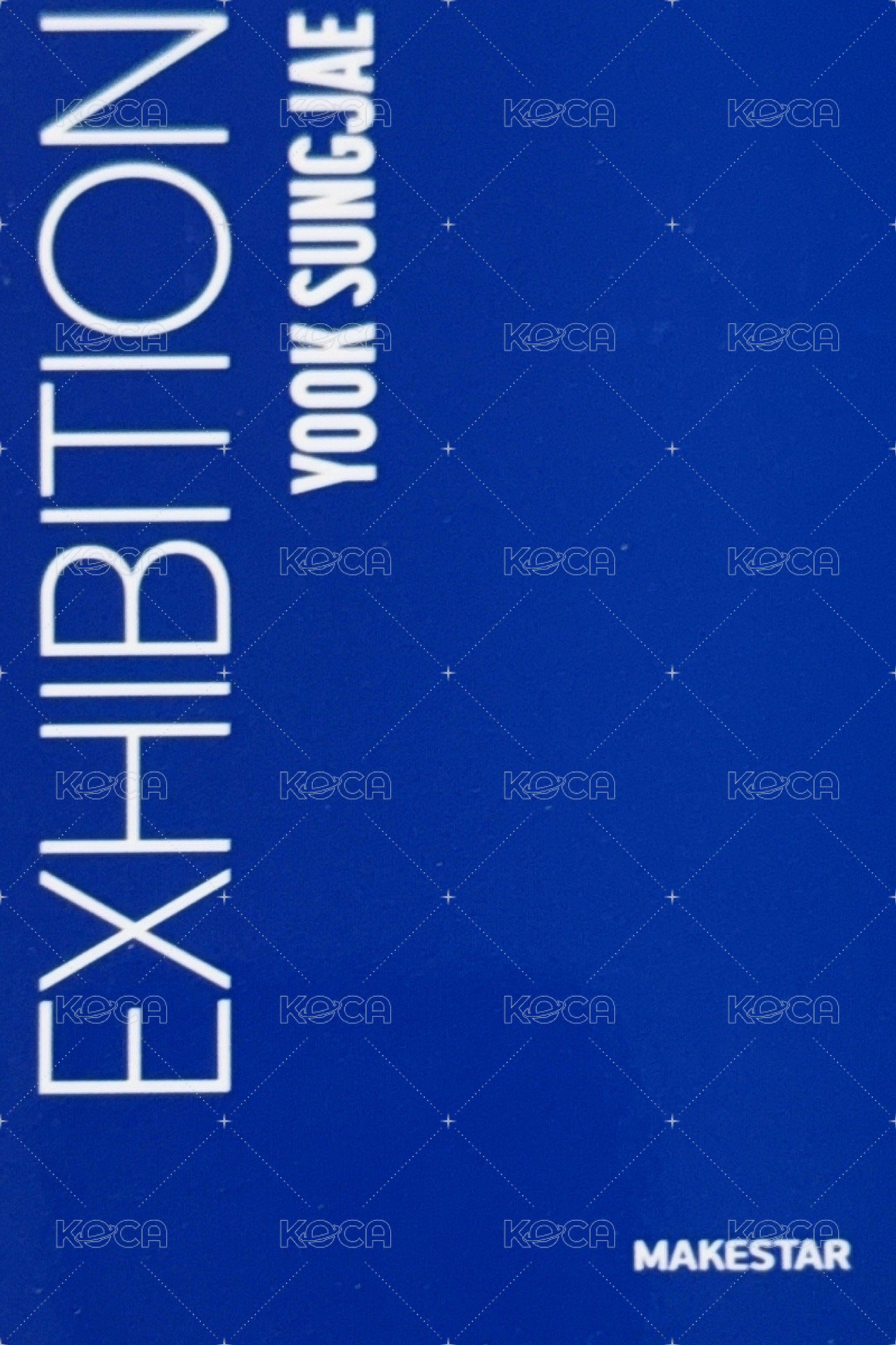 《EXHIBITION : Look Closely》首張個人單曲 ms 簽售卡  背面