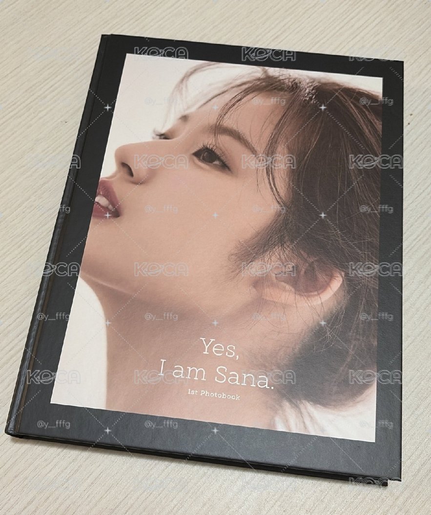 Yes I’m Sana 黑板寫真