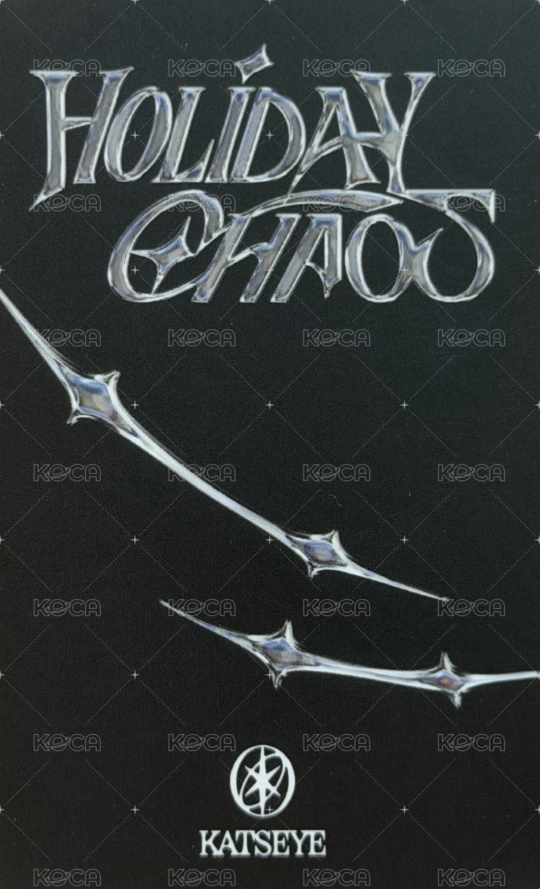 Holiday Merch 周邊卡  背面
