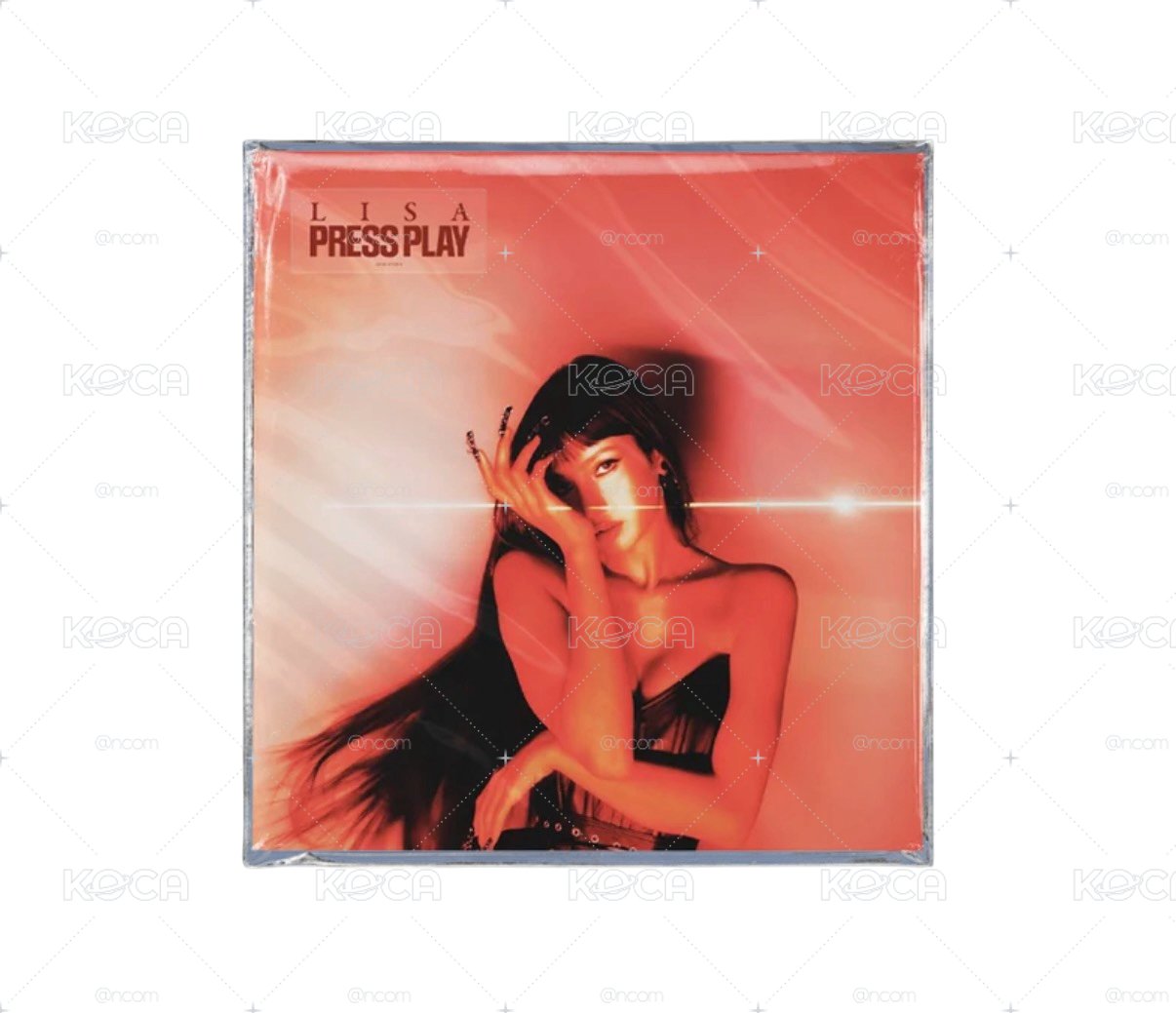 LISA - Press Play 亞洲限定暗紅膠/官網限定CD