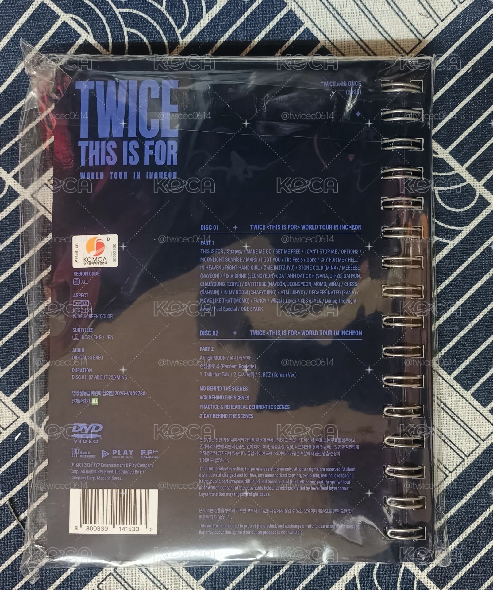 twice 韓場DVD 未拆封