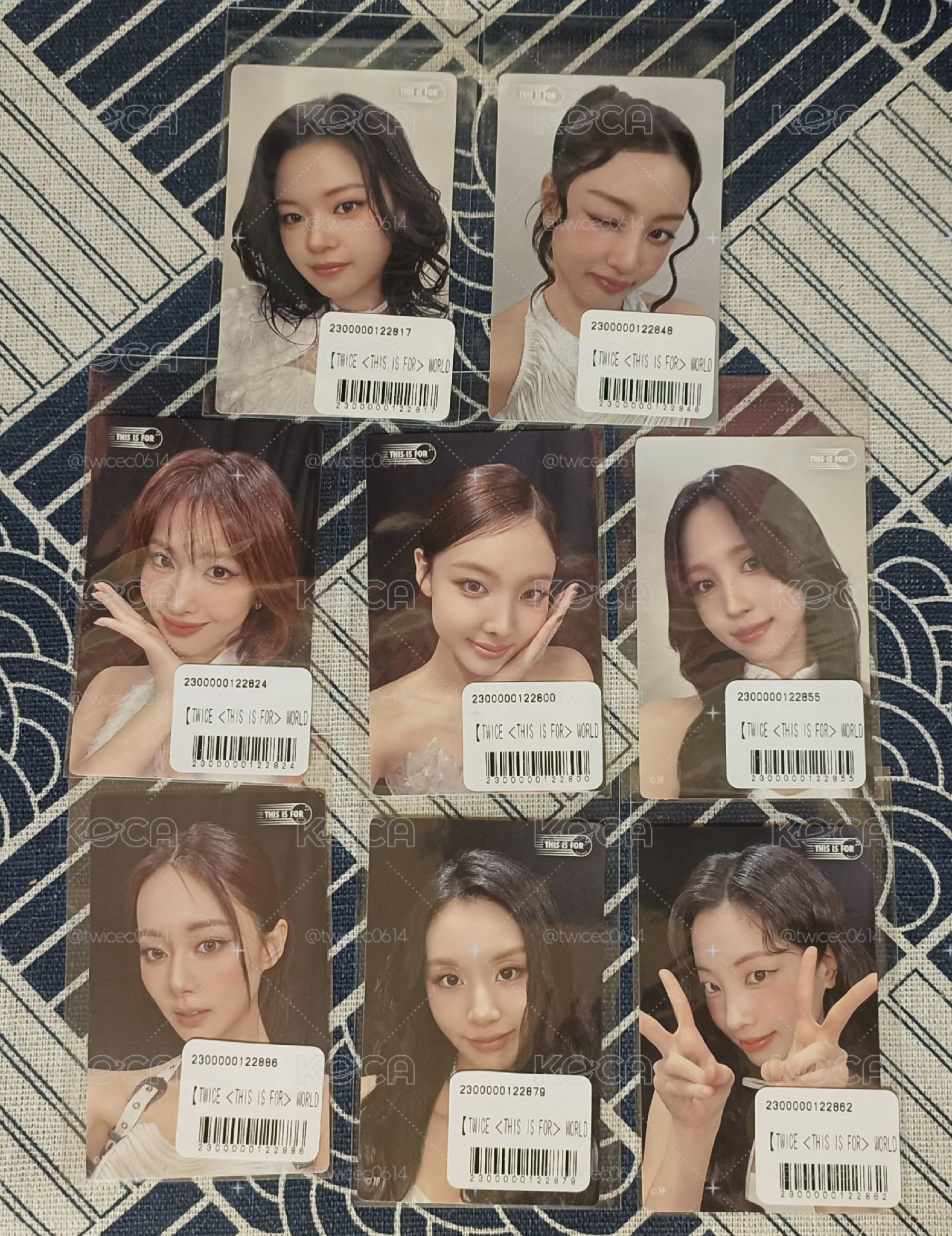 twice 線上一番賞8張無紗
