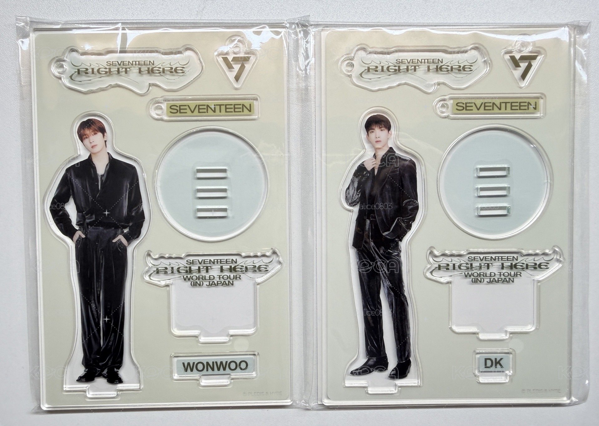 Seventeen RIGHT HERE 立牌 圓佑 碩珉 全新 現貨 未拆
