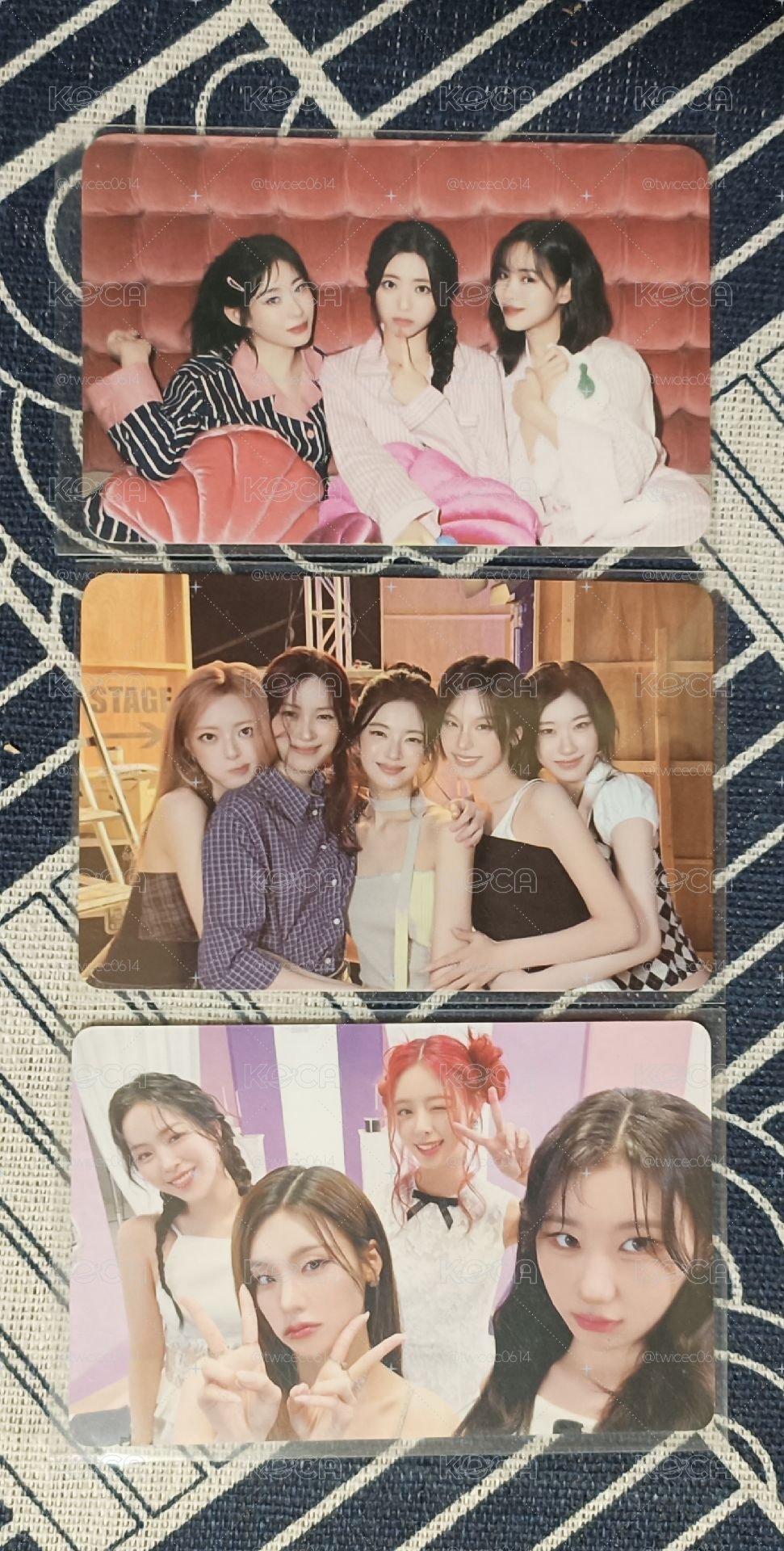 itzy gw外套卡/小分隊