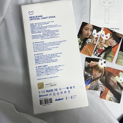 NewJeans 手燈 含卡