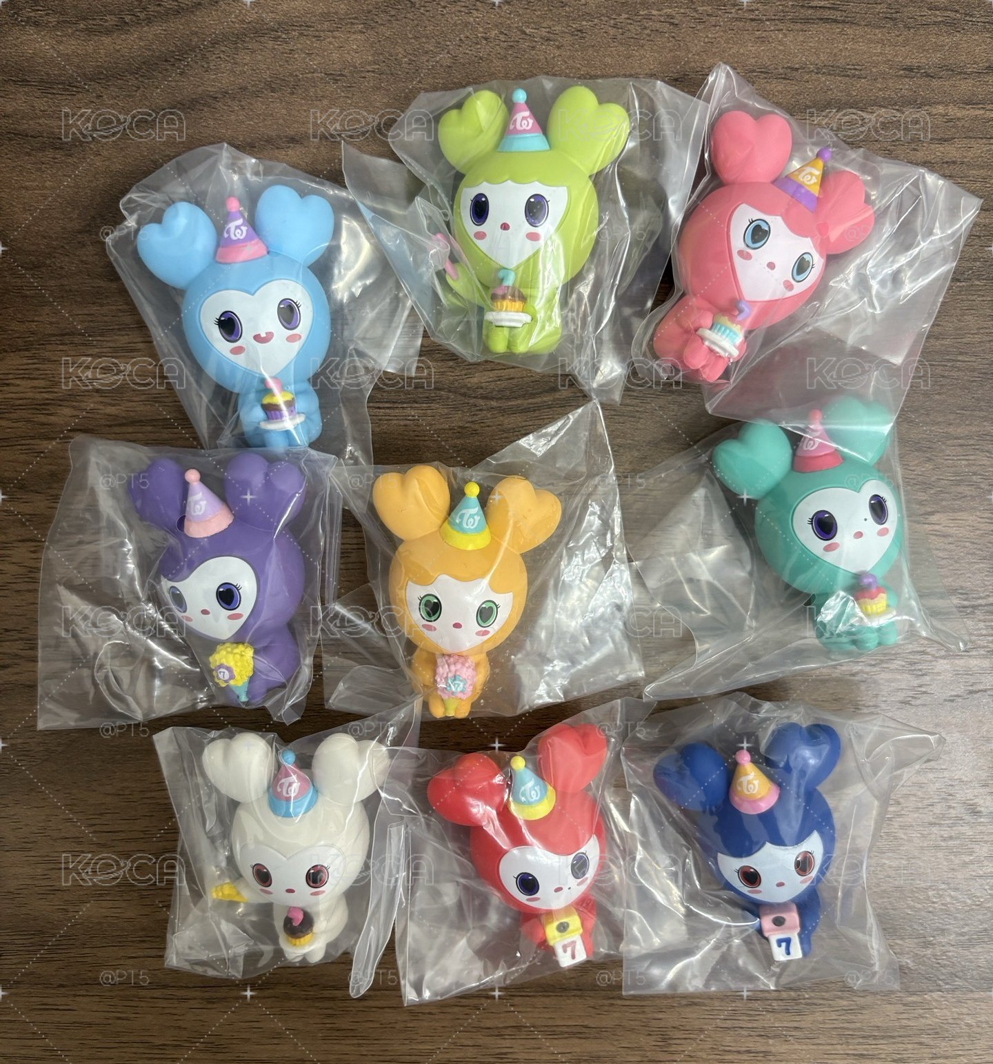 7週年扭蛋一套