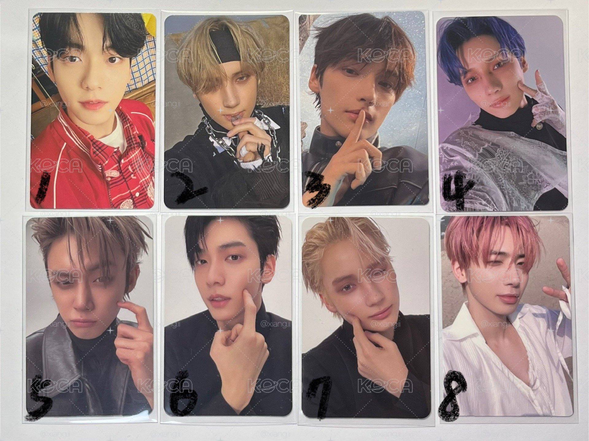 TXT專輯卡