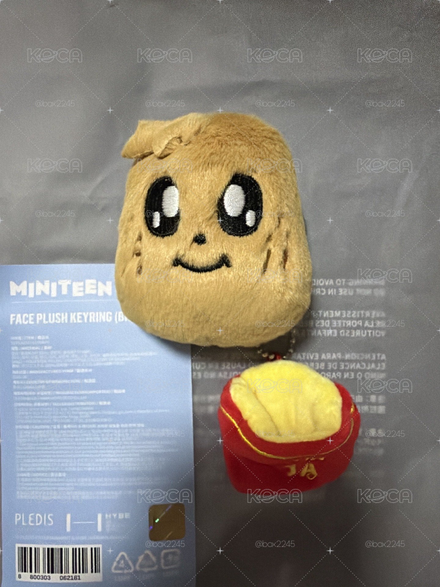 MINITEEN 大頭吊飾 鑰匙圈吊飾 奎