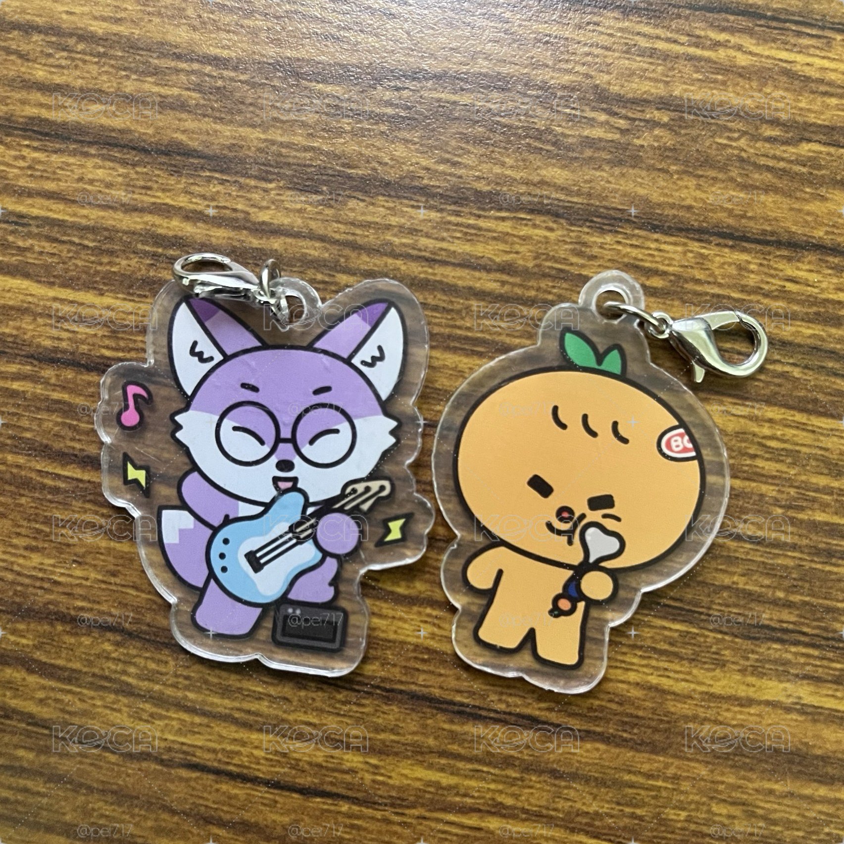 miniteen 快閃店壓克力吊飾(整圖售）