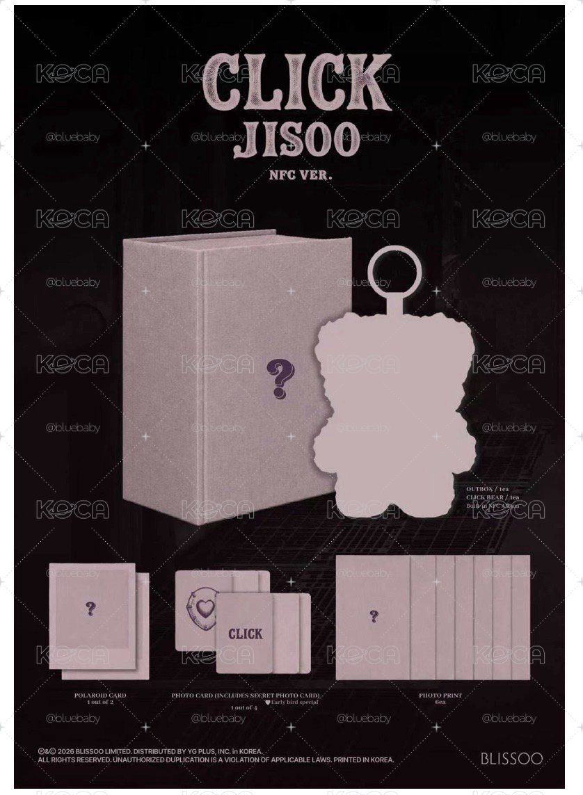 Jisoo 正規一 娃專預售 無特典or有特典