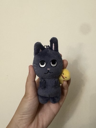 兔喵鴨 情人節娃 原皮