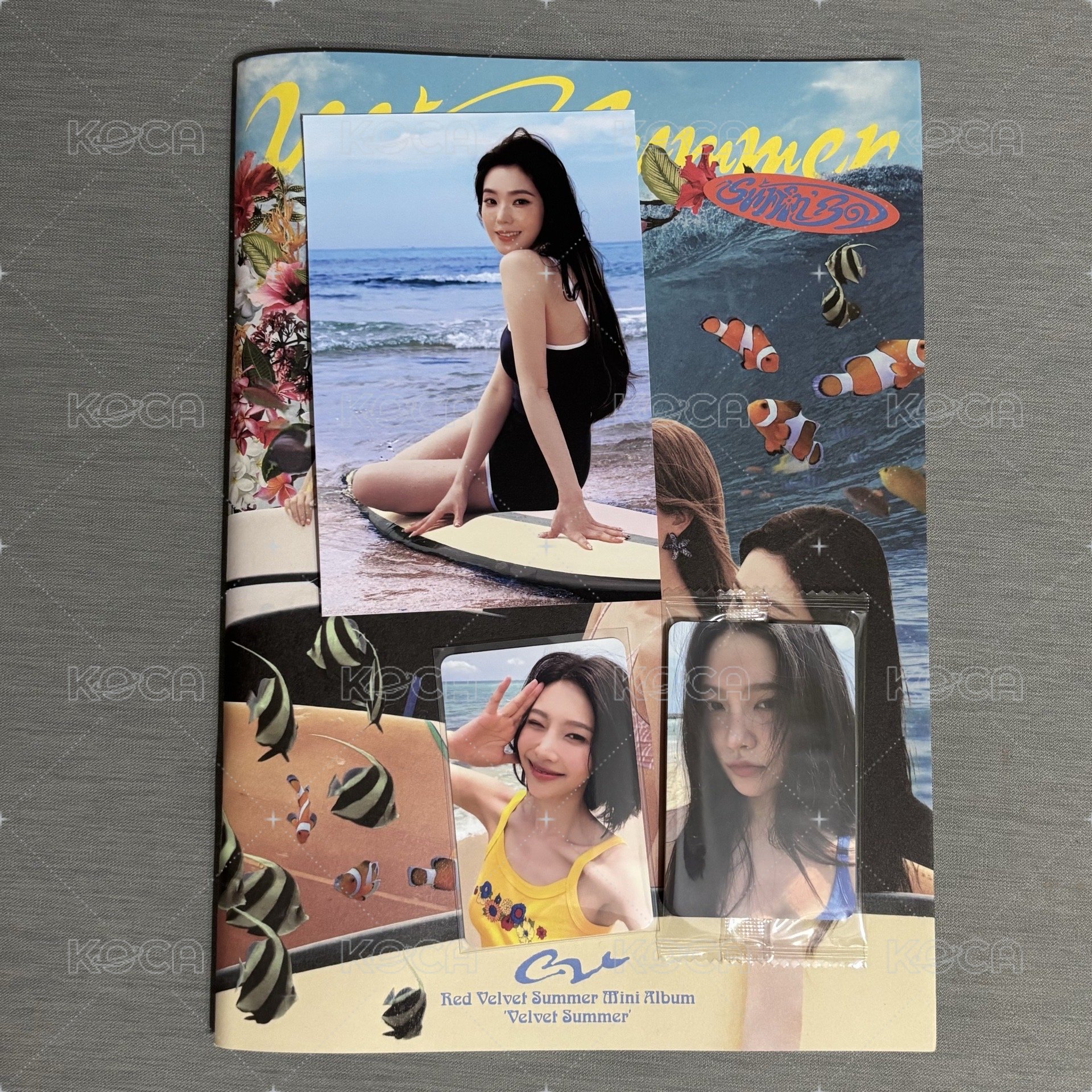 Red Velvet Velvet Summer全專+K4特典卡