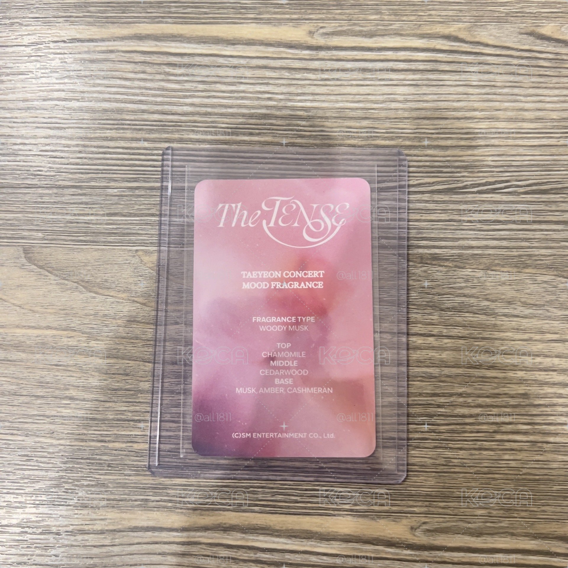 THE TENSE香水卡