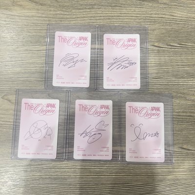 Apink高雄入場卡一套