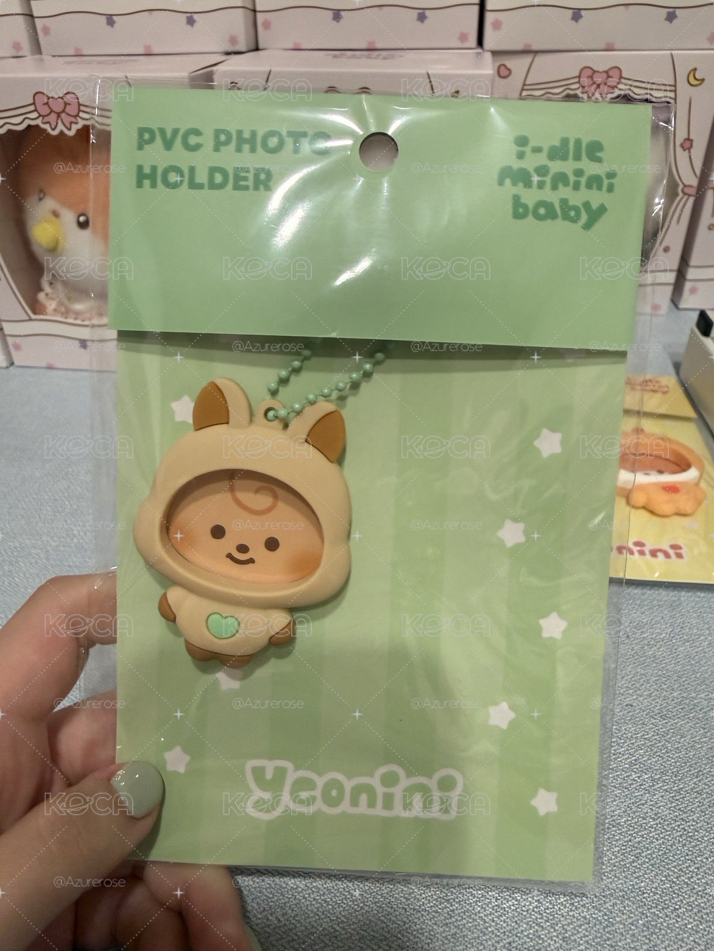 idle pvc吊飾 薇娟