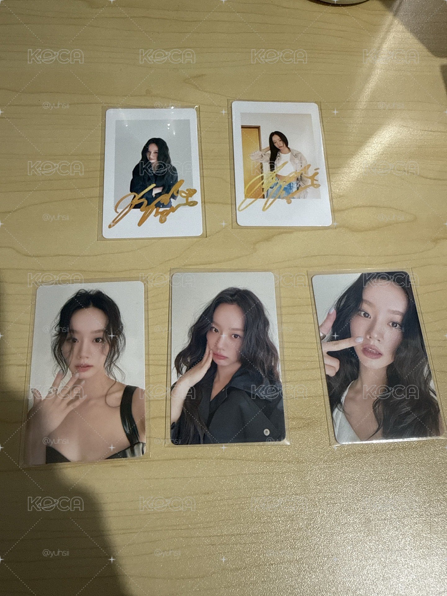 hyeri雜誌小卡