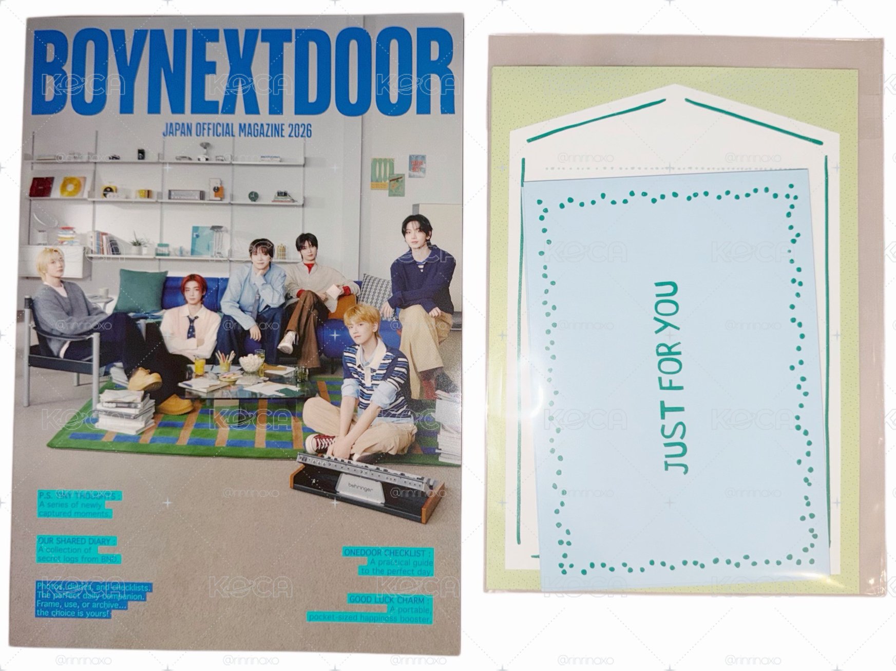 BOYNEXTDOOR日本會員雜誌 會刊