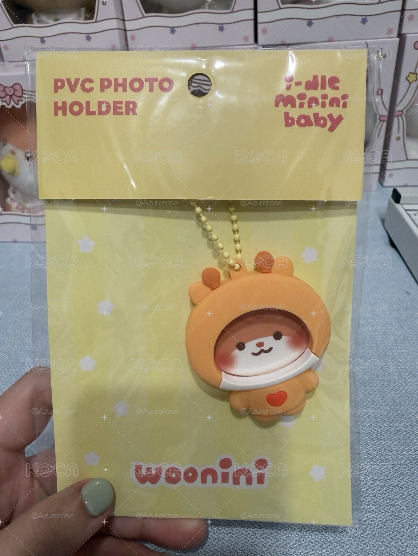 idle pvc吊飾 雨琦