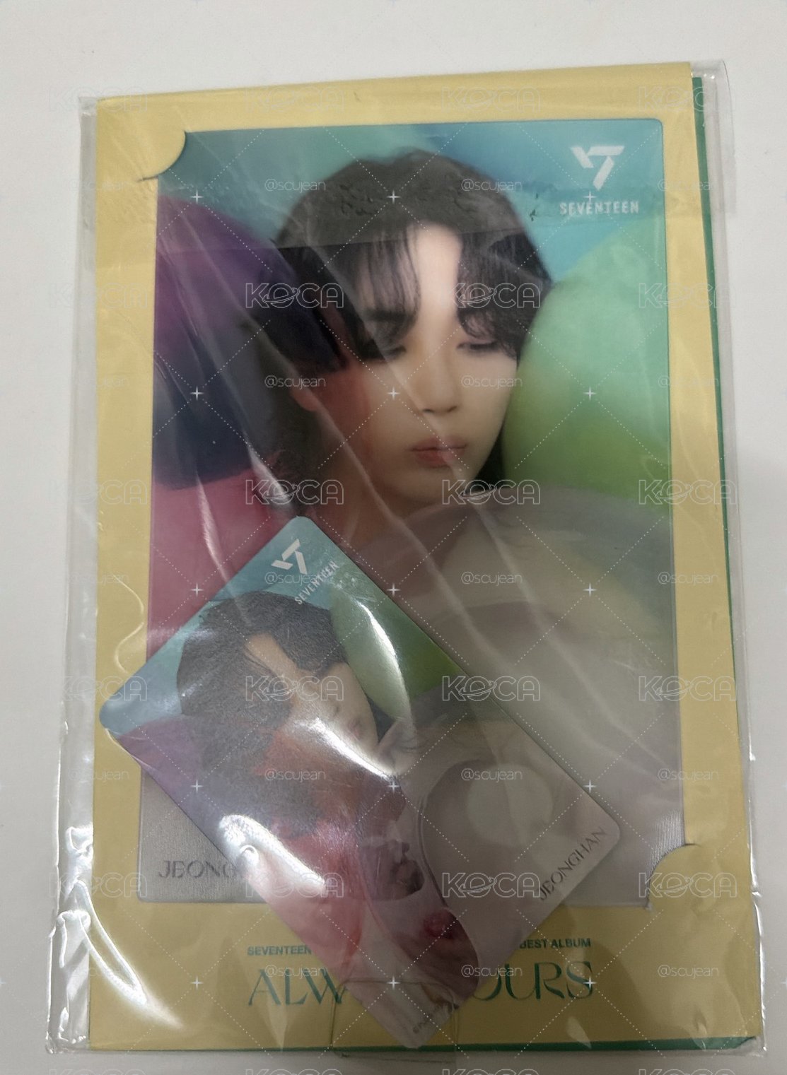 always you  3D Lenticular postcard 喆、漢