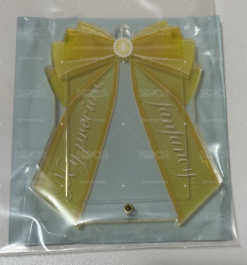 Fukuya相框小卡框台北限定蝴蝶結緞帶