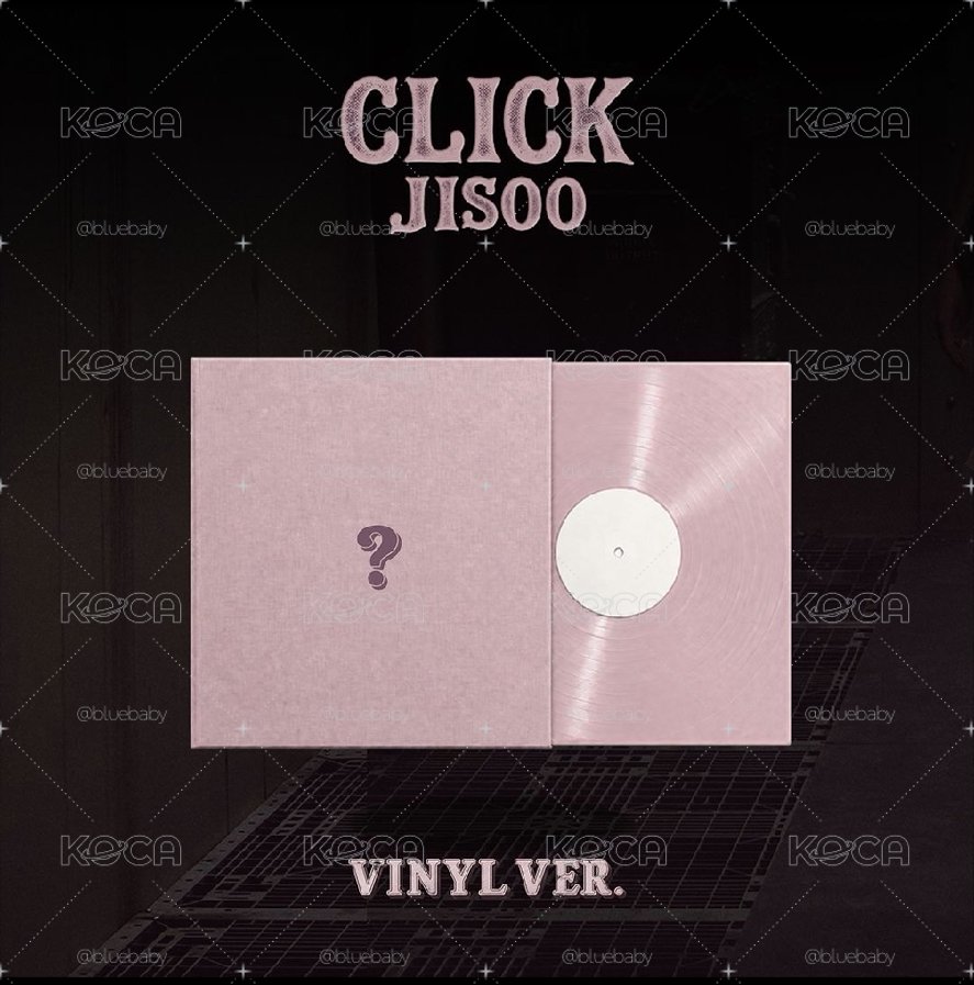 Jisoo 智秀 正規一 膠片版 黑膠