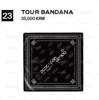 BB 20週年黑色大方巾