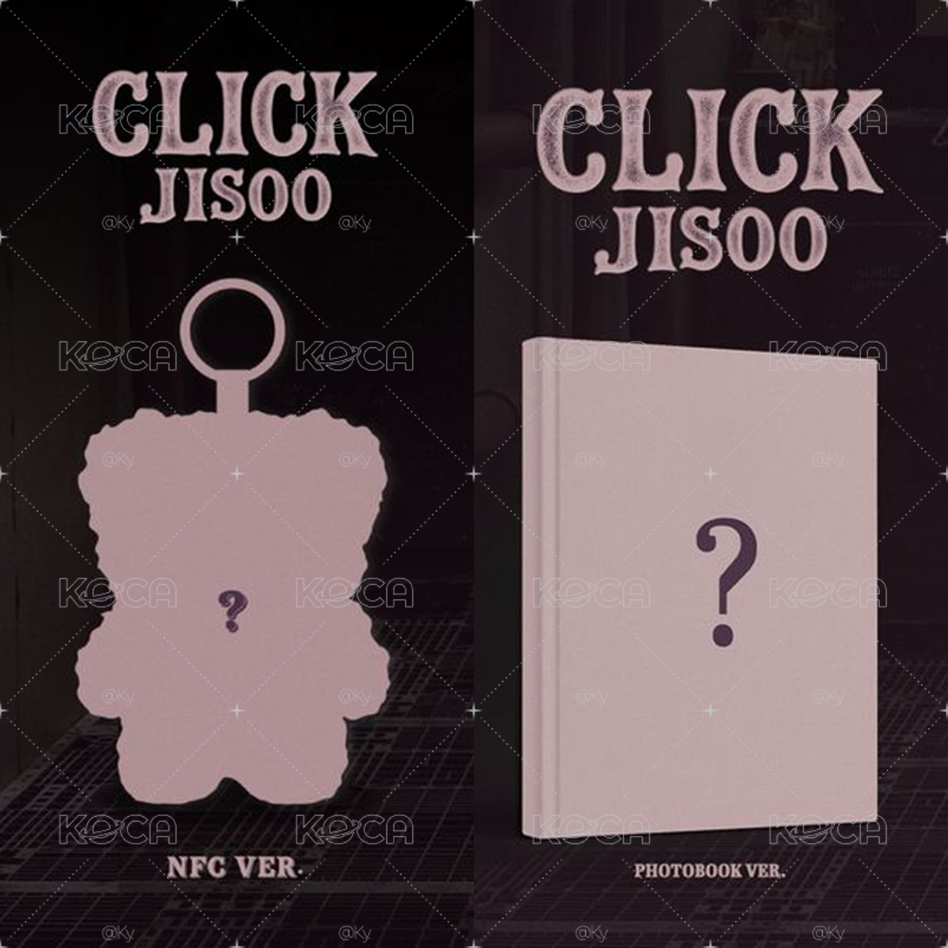 JISOO [CLICK] 兩版各一含K4特典