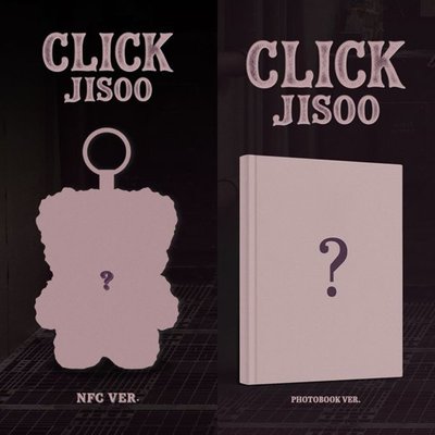 JISOO [CLICK]兩版各一含K4特典