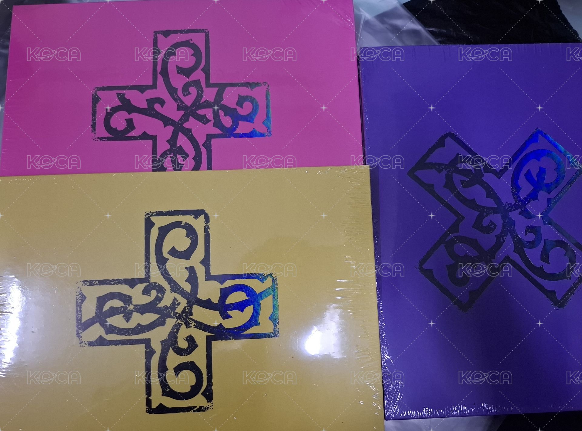黃紫粉版 PB 一套