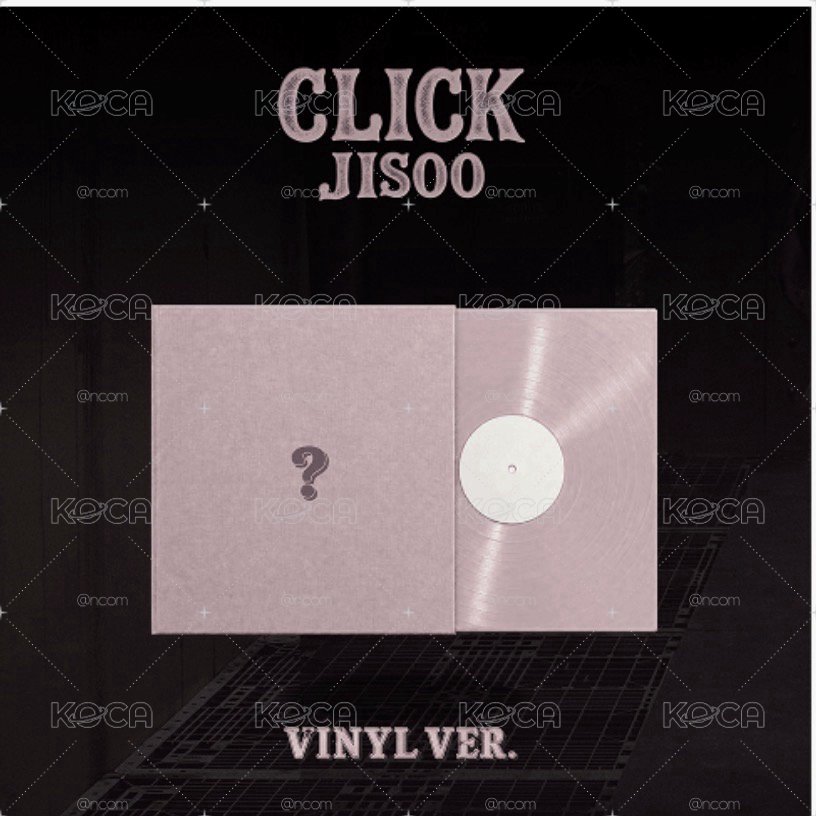 JISOO - Click 黑膠 | NFC 娃專 | pb專