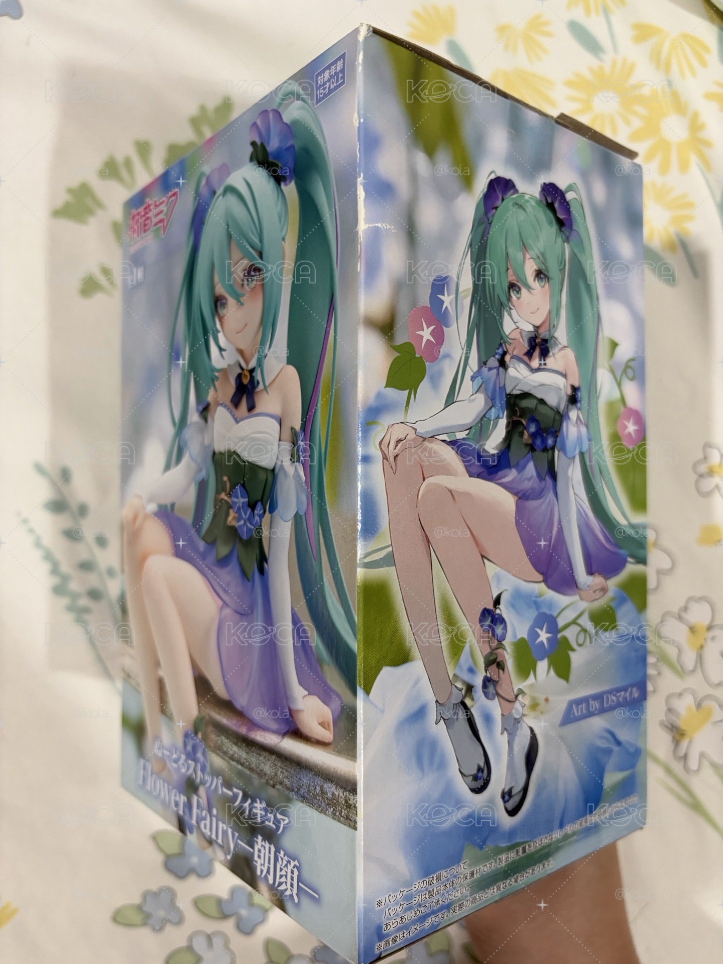 初音未來 泡麵蓋公仔 Flower Fairy 朝顏 Ver.