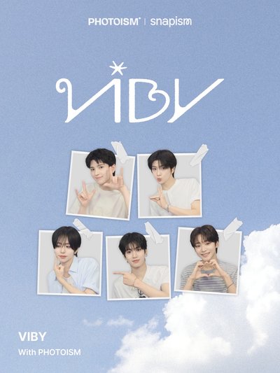 VIBY X snapism X photoism 人生四格卡 代印
