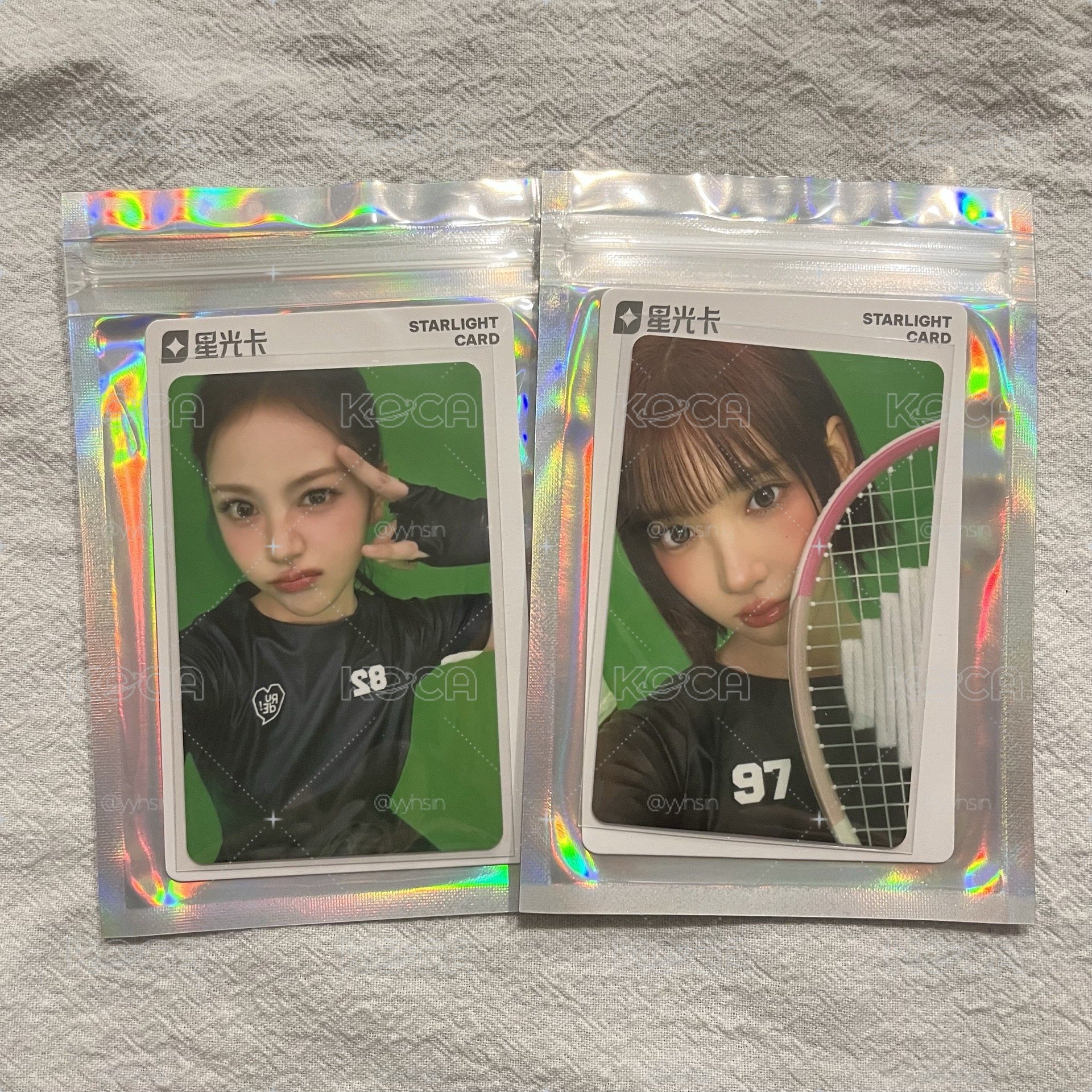 Rude! 一星 星光卡 Carmen🌴+Jiwoo🍓