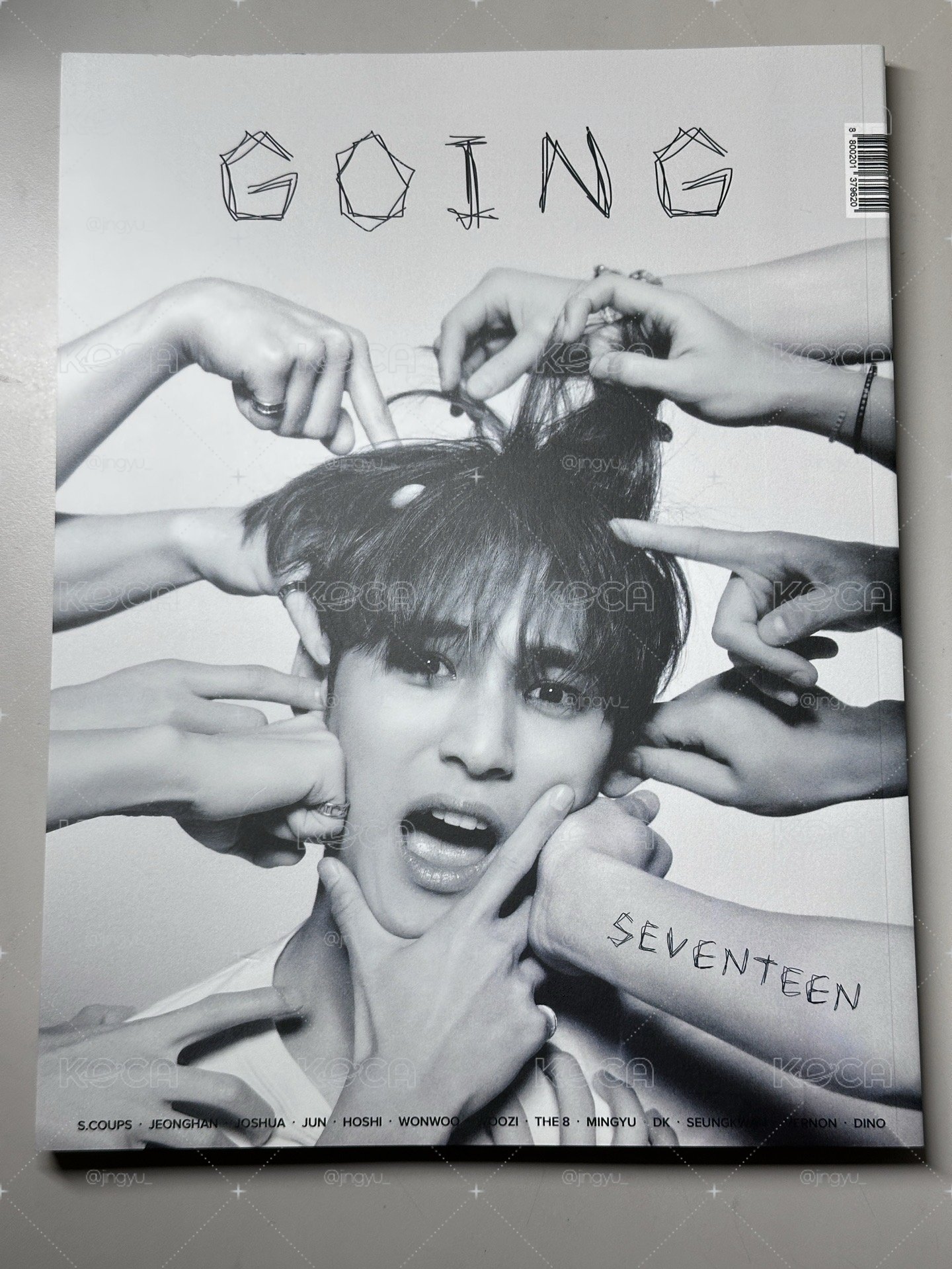 going雜誌1.0 含黑版小卡一套