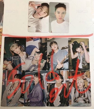 SEVENTEEN 小卡/貼紙