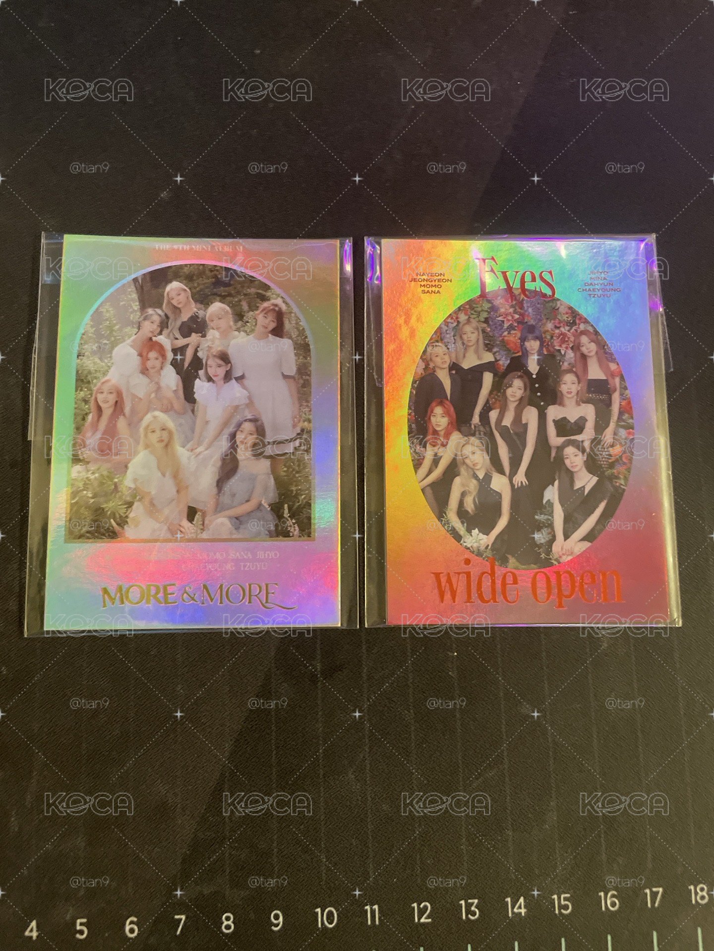 twice 專卡 團體閃卡
