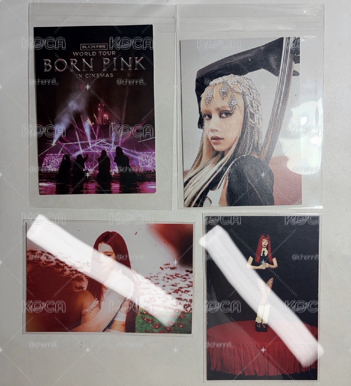 Blackpink 明信片 （可拆）（ $50出貨 ）（紅勾也可下單）(Jisoo個人明信片都保留）