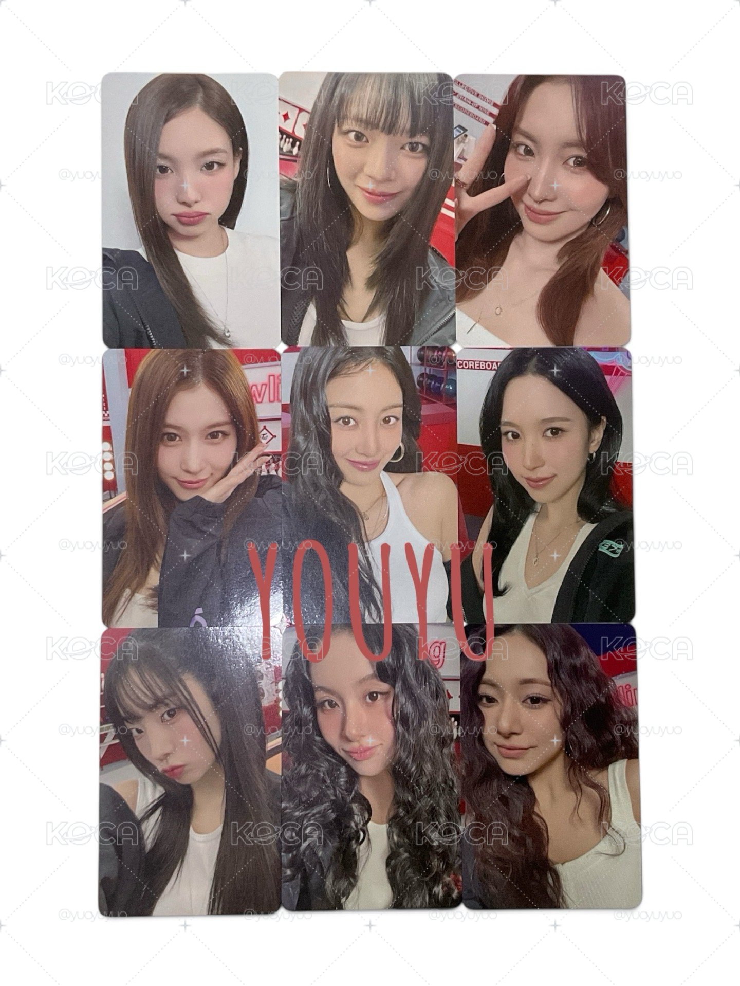 ✨現貨 TWICE 新國立滿額小卡（9張）一套