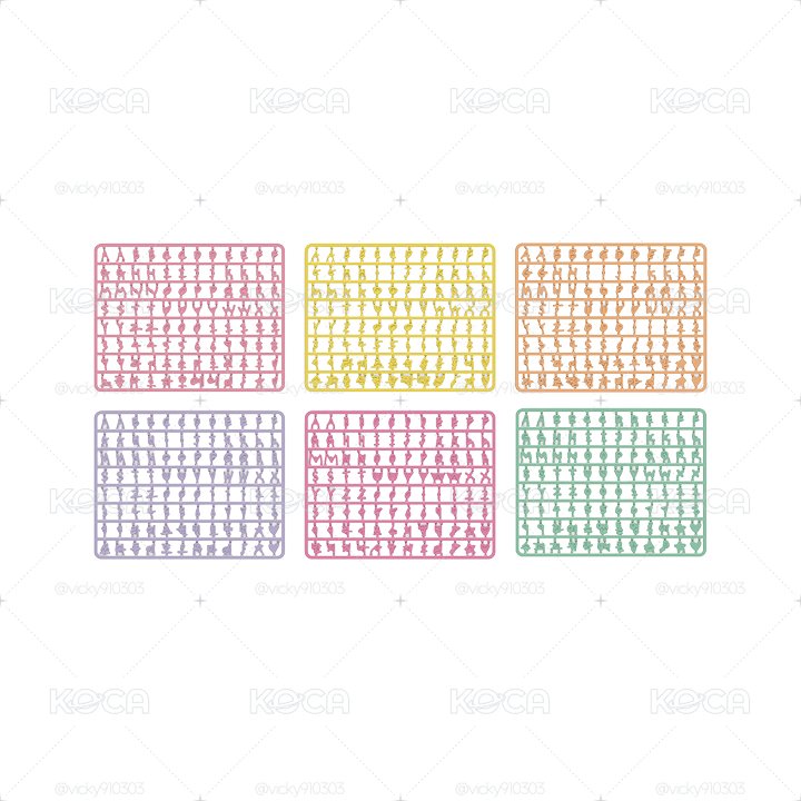 拼字零件 預購