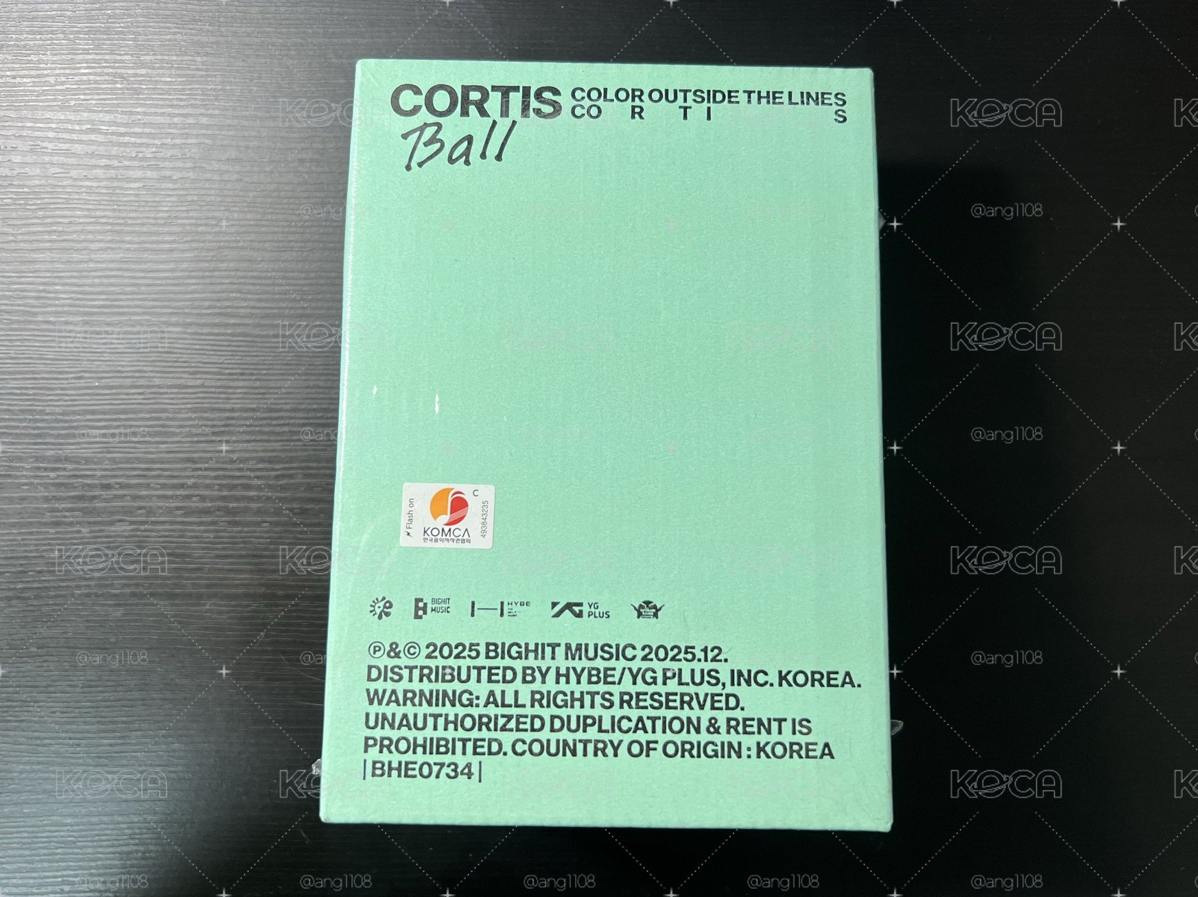 全新未拆 CORTIS Ball Ver. 