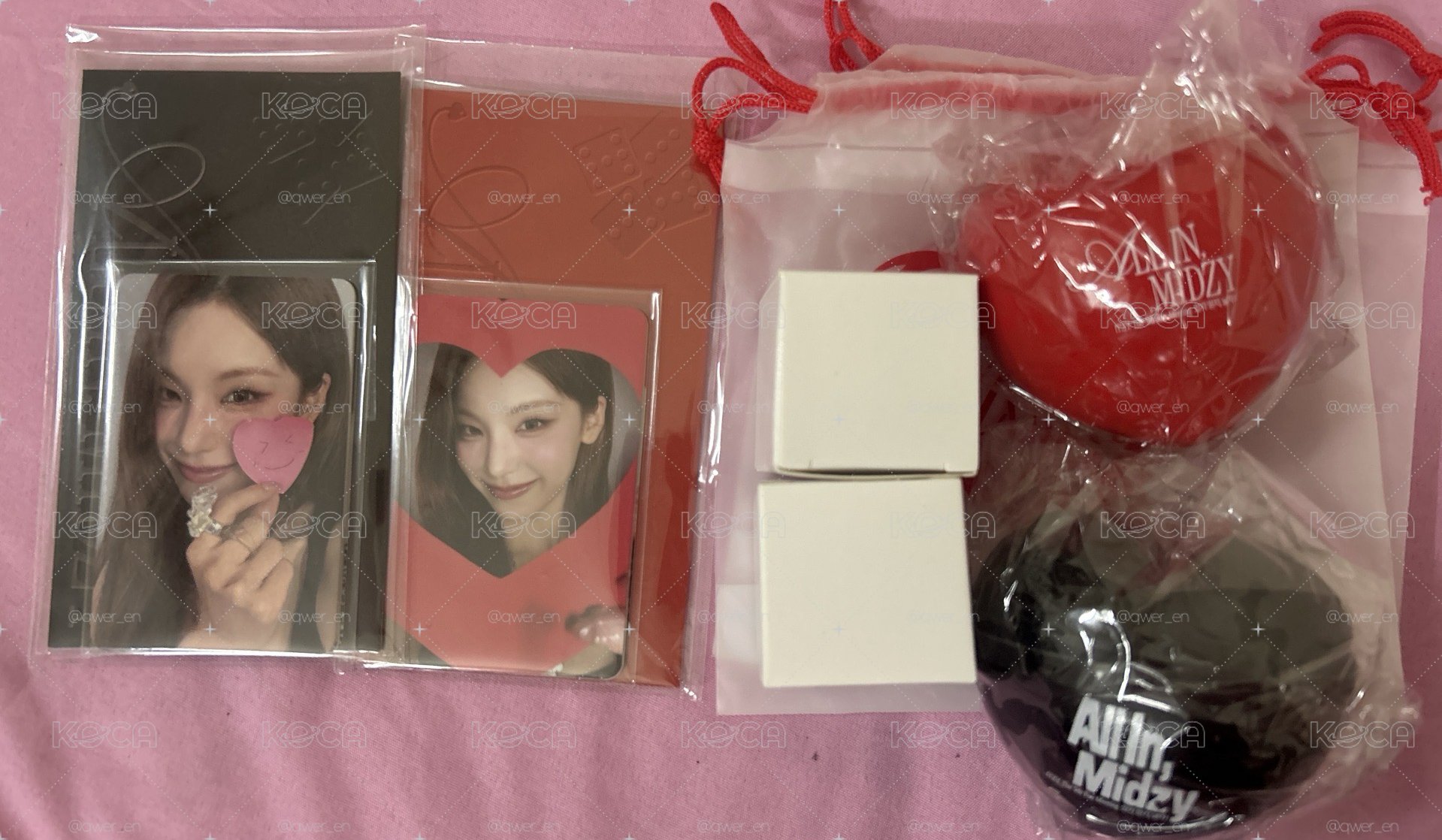 ITZY 飯咪入場禮D1+D2