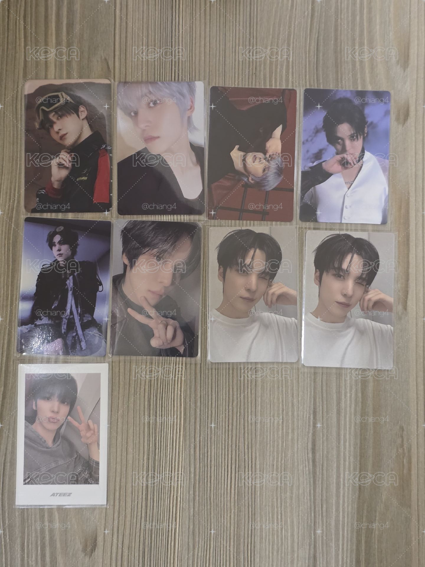 ATEEZ 丁潤浩 小卡盤