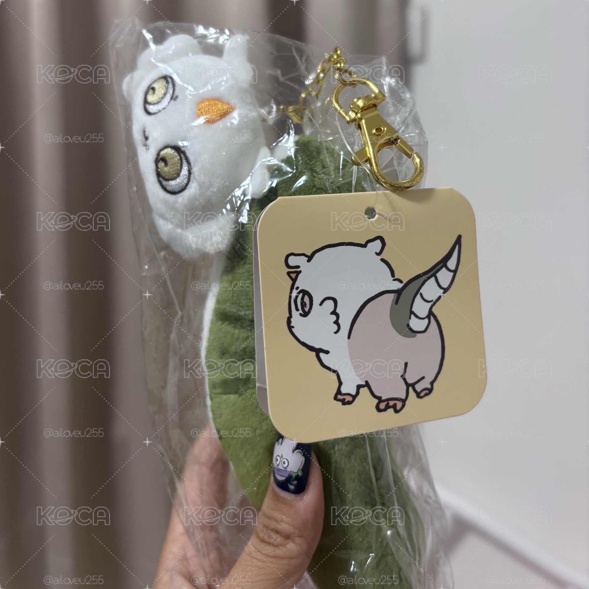 🤍那孩子 惡魔那孩子 螢幕娃 尾巴吊飾 日版全新未拆