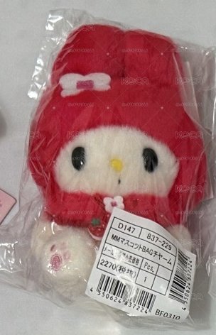 Sanrio 三麗鷗 美樂蒂 紅頭 復古 娃娃吊飾