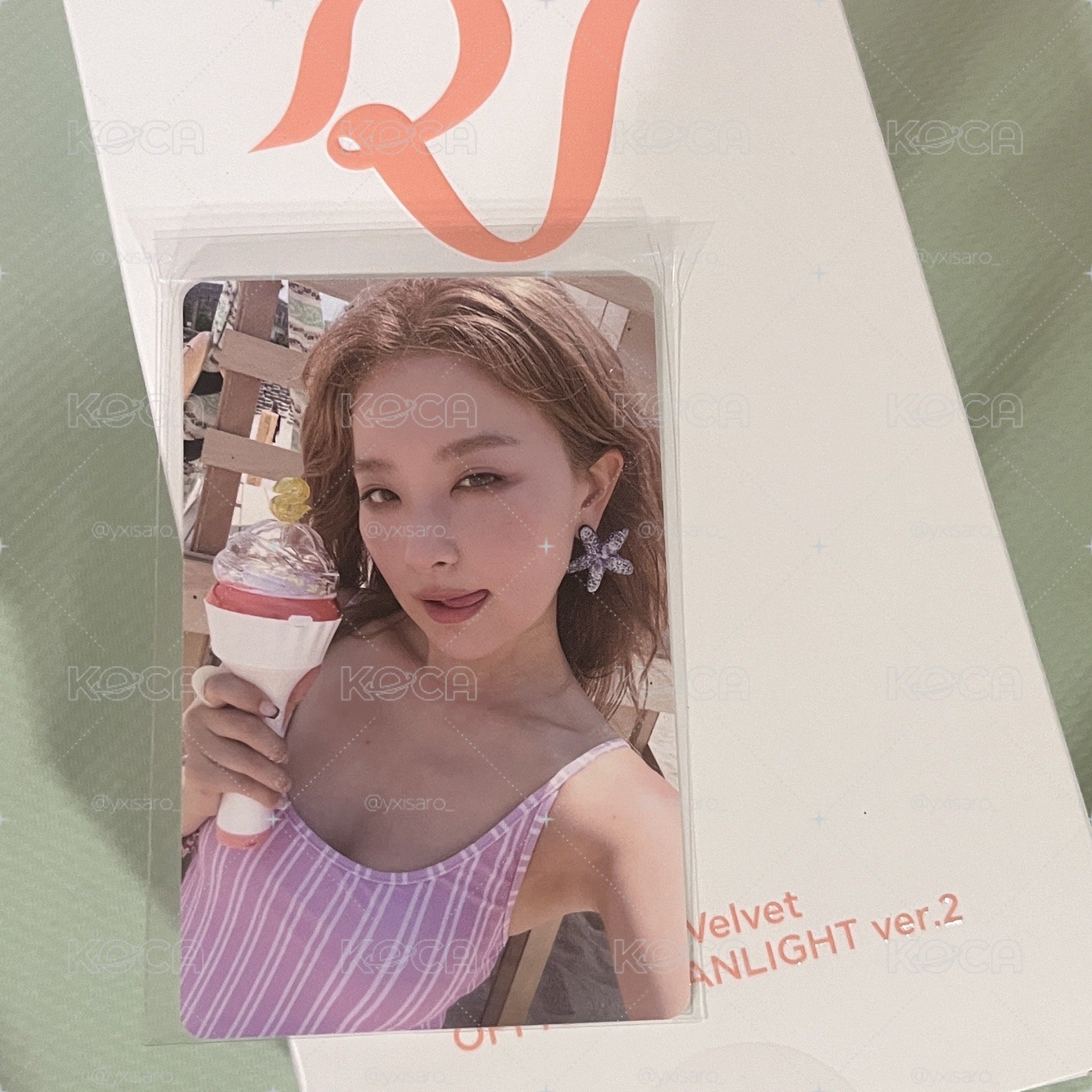Seulgi｜無大損 二代手燈卡